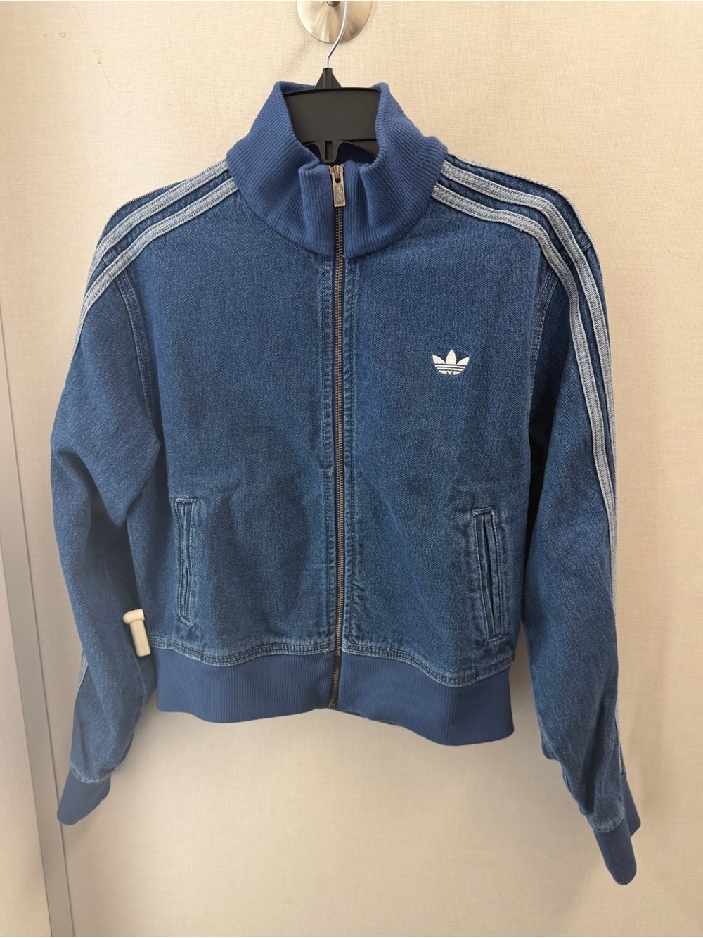 Adidas Adicolor Denim Track Jacket - Picture 2 of 3